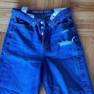 American Eagle baggy jeans size 4 NWT